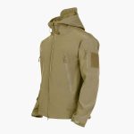 Men's Outdoor Jacket with Hood - Image 3