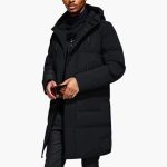 Men's Parka Jacket with Hood and Zipper - Image 4
