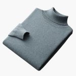 Men's Fine Knit Sweater with Ribbed Hem - Image 6