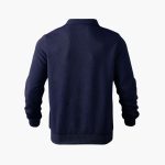 Men’s Half-Zip Sweater with Turn-Down Collar - Image 9