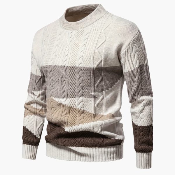 Men's Pullover with Round Neck