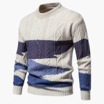 Men's Pullover with Round Neck - Image 4