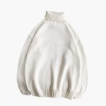 Men's Sweater with Knitted Roll Neck - Image 5