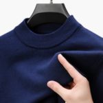 Men's Sweater with Long Sleeves, Ribbed Cuffs, and Ribbed Hem - Image 5