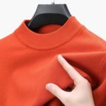 Men's Sweater with Long Sleeves, Ribbed Cuffs, and Ribbed Hem - Image 2