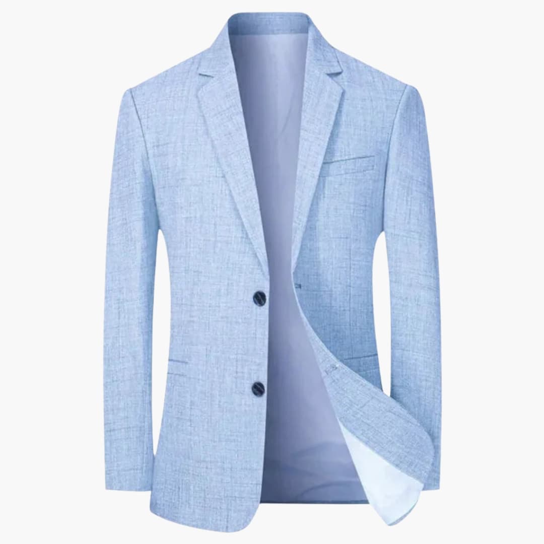 HerrenSakkomitReverskragenundZweiknopf-Verschluss_1_c63d6616-a8ab-47c5-bd64-34caf141eac4.jpg Men's Blazer with Notched Lapel and Two-Button Closure - Image 1