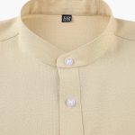 Men's Shirt with Round Neck and Pocket - Image 4