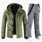 Men’s Ski Set with Hooded Jacket and Pants - Image 3