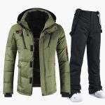 Men’s Ski Set with Hooded Jacket and Pants - Image 6