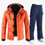 Men’s Ski Set with Hooded Jacket and Pants - Image 2
