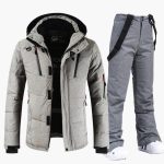 Men’s Ski Set with Hooded Jacket and Pants - Image 4