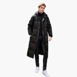 Men's Padded Jacket for Winter with Full Zipper