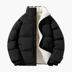 Men's Padded Jacket with Fleece Lining - Image 2