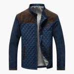 Men's Padded Jacket with Contrast Inserts - Image 2