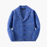 Men's Cardigan with Shawl Collar