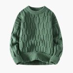 Men's Cable Knit Sweater - Image 5