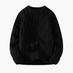Men's Cable Knit Sweater - Image 7