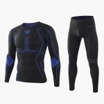 Men's Thermal Underwear Set with Long Sleeve Shirt and Pants - Image 4