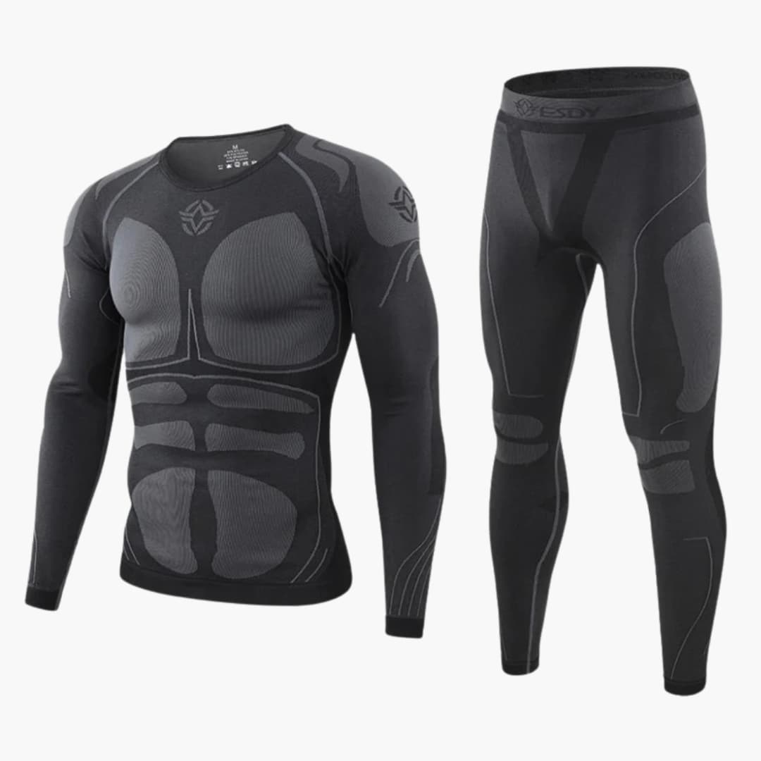HerrenThermounterwascheSetmitLangarmshirtundHose_4.jpg Men's Thermal Underwear Set with Long Sleeve Shirt and Pants - Image 1