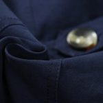Men's Trench Coat with Button Closure and Pocket Details - Image 14