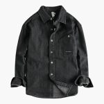 Men's Utility Shirt with Chest Pockets and Snap Button Closure - Image 3