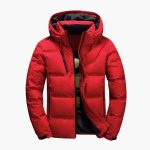 Men's Winter Jacket with Zipper - Image 4