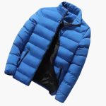 Men’s Winter Jacket with High Collar - Image 8
