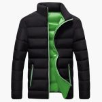 Men’s Winter Jacket with High Collar - Image 5