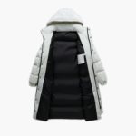 Men's Long Winter Parka with Hood - Image 3
