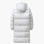 Men’s Long Parka with Hood and Zipper - Image 4