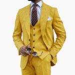 Men's 3-Piece Suit with Notched Lapel - Image 10