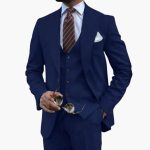Men's 3-Piece Suit with Notched Lapel - Image 11