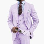 Men's 3-Piece Suit with Notched Lapel - Image 2