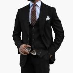Men's 3-Piece Suit with Notched Lapel - Image 3
