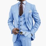 Men's 3-Piece Suit with Notched Lapel - Image 4