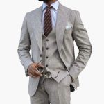 Men's 3-Piece Suit with Notched Lapel - Image 5