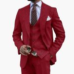 Men's 3-Piece Suit with Notched Lapel - Image 8