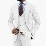 Men's 3-Piece Suit with Notched Lapel - Image 9