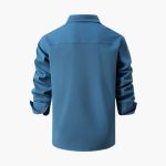 Men's Shirt with Button Placket and Chest Pockets - Image 10