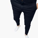 Men's Trousers with Belt Loops and Tapered Legs - Image 6