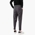 Men's Trousers with Button Closure and Side Pockets - Image 3