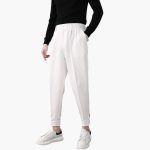 Men's Trousers with Button Closure and Side Pockets - Image 5