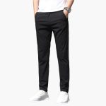 Men's Pants with Zipper and Side Pockets - Image 3