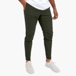 Men's Pants with Stretch Waistband and Tapered Legs - Image 5
