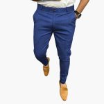 Men's Pants with Slim Leg and Side Pockets - Image 10