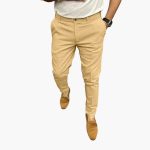 Men's Pants with Slim Leg and Side Pockets - Image 9