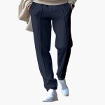 Men's pants with elastic waistband and side pockets - Image 8