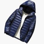 Men's Jacket with Hood and Long Sleeves - Image 2