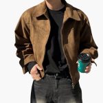 Men's Jacket with Zipper - Image 3