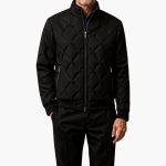 Men's Jacket with Zipper and Quilted Surface - Image 5